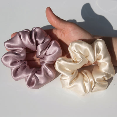 Mulberry silk elastic