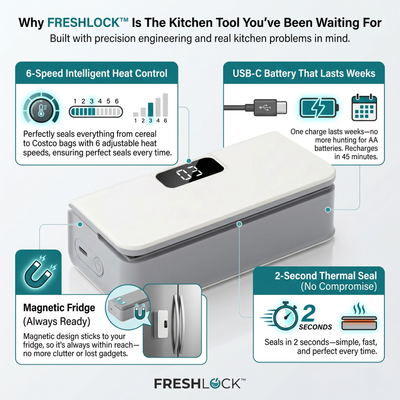 FRESHLOCK™ Smart Food Preservation System