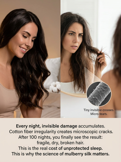 SILKCURE™ Mulberry Silk Sleep Bonnet