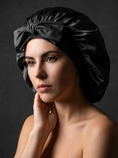 SILKCURE™ Mulberry Silk Sleep Bonnet